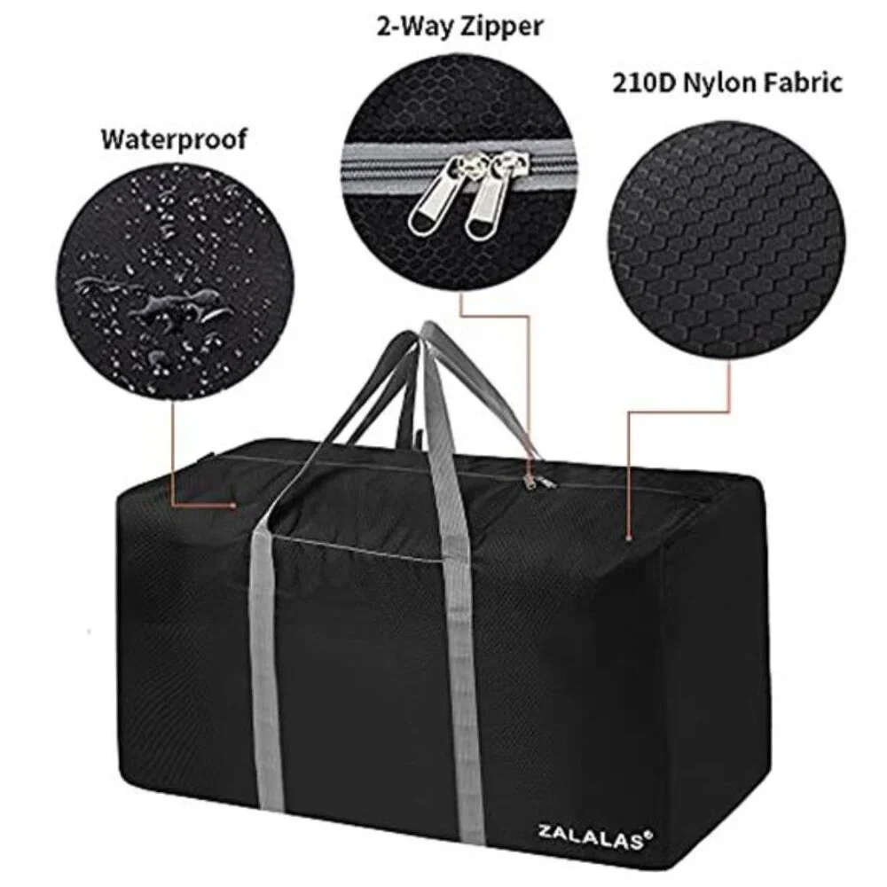 Extra Large Travel Duffle Bag 96L Waterproof Foldable Lightweight Carry On Bag